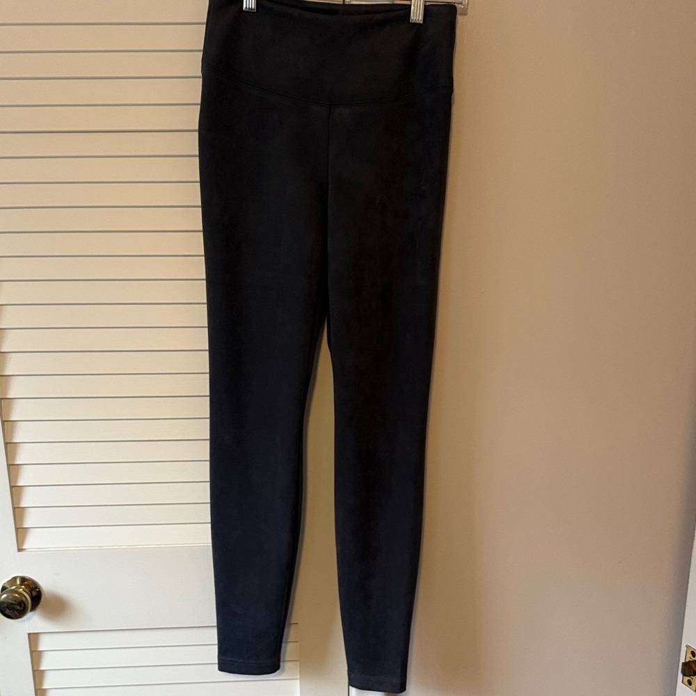 WHBM Charcoal Suede Runway Leggings